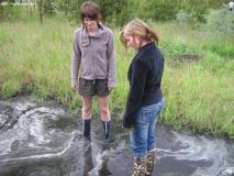 Caro und Steph macht es sichtlich Spaß!!!