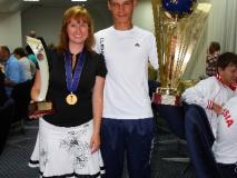 Der Gesamt-Beste Junior aus Russland mit Steph