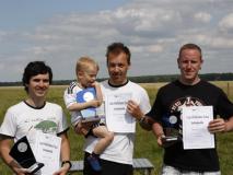 Die Gewinner der Klasse S4A - Gleiter<br>Manuel Mähl (Silber) - Sascha Steinbeck (Gold) - Henning Lohse (Bronze)