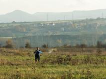 Hallengleiterfliegen und Showraketenwettbewerb in Krupka, 08.11.2014